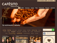 Tablet Screenshot of cafesito.de